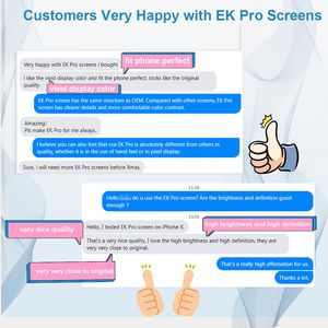 Écrans tactiles pour téléphones, vente en gros OEM, gamme complète d'écrans LCD pour <span class=keywords><strong>iPhone</strong></span> <span class=keywords><strong>11</strong></span> 12 13 14 15 16 EK Pro OLED pour assemblage de téléphones, écran pour <span class=keywords><strong>iPhone</strong></span> - Product Image 5