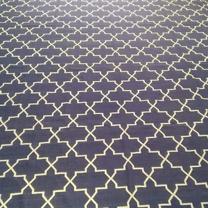 Hand Woven Fine Cotton Kilim Punja Dhurrie-Reversible Durable PET Friendly & Stain Resistant - Product Image 1
