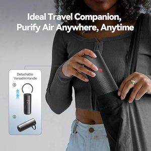 Purificatore d'Aria USB Portatile per Auto, Piccoli Ambienti e Uffici con Filtro HEPA Reale, Efficace Purificatore d'Aria da Viaggio per Fumo, Odori e Polvere - Product Image 3