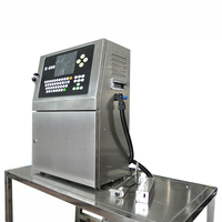 Impression automatique de la date d'expiration et du numéro de lot : Codeur à jet d'encre CIJ pour les codes QR sur les bouteilles - Machine d'impression de date industrielle