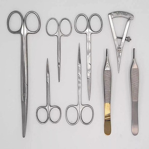 Instrumentos de Blefaroplastia Jamso Industries, Juego de 8 Piezas para Cirugía Oftálmica Plástica Microquirúrgica - Product Image 3