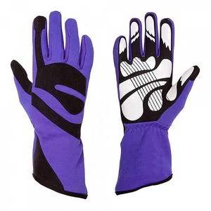 Guantes de Carreras de Neopreno Morados con Recubrimiento Antideslizante para Actividades al Aire Libre, Unisex, Ajuste Universal - Product Image 5