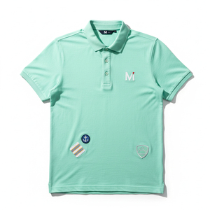 Camiseta Polo para Hombre de Poliéster Reciclado, Ropa Deportiva Sostenible, Logotipo Personalizado, Camiseta Polo de Alto Rendimiento, Ropa Deportiva Transpirable para Gimnasio - Product Image 1