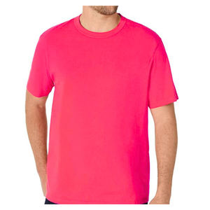 Camiseta de hombre de manga corta, tela transpirable, diseño con cuello redondo, logotipo personalizado e impresión. - Product Image 1