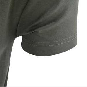 <b>Men's</b> Regular Fit Short Sleeve O-Neck T-Shirt <b>Animal</b> Print Breathable Knitted Casual Wear 100% Cotton Jersey Fabric - Product Image 3
