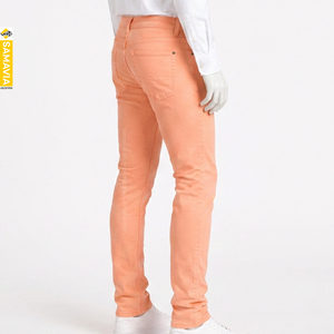 Jeans pour hommes SAMAVIA, coupe slim premium, vêtements pour hommes, pantalons décontractés, fabricant OEM ODM, grossiste - Product Image 3
