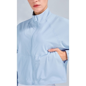 Chaqueta de Yoga Moderna para Mujer, Sudadera Ligera de Corte Ajustado para Gimnasio, Top Deportivo Transpirable, Ropa Deportiva Activa - Product Image 2