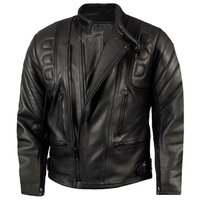 Veste de moto unisexe en cuir véritable de haute qualité, grande taille, personnalisable, best-seller, à prix abordable et avec service OEM