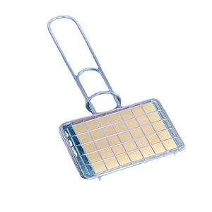 Porte-savon en métal poli Cage de secoueur de savon en acier inoxydable pour laver la vaisselle - Product Image 1