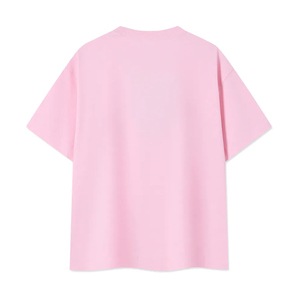 เสื้อยืดคอกลมหนา 100% ผ้าฝ้ายทรงโอเวอร์ไซส์ แขนเสื้อแบบดรอปไหล่  เสื้อยืดออกกำลังกายสำหรับผู้ชาย - Product Image 2