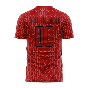 ออกแบบเสื้อฟุตบอลของคุณเอง ผ้าโพลีเอสเตอร์ 100% สไตล์ล่าสุด ขายดีที่สุดทางออนไลน์ เสื้อฟุตบอลผู้ชาย - Product Image 2