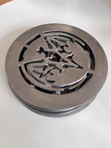 Premium Bat Shape Laser Cut Metal Coaster Set Silver Finished Suitable For <b>Table</b> <b>Protection</b> Home Cafe And Restaurant Use - Product Image 6