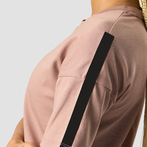 Women Crop <b>Top</b> Plain Cropped Shirt Premium Quality T-Shirts Hot Selling Sustainable Women T-Shirts - Product Image 4