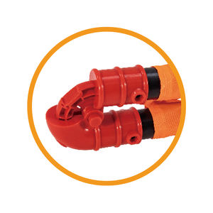 Buts de football pliables en plastique pour enfants, 2 en 1, pour l'entraînement en plein air - Product Image 3