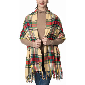 2026 Chal Escocés de Alta Calidad con Diseño de Tartán de la Familia Stewart, Tartán Escocés Personalizado para Traje de Kilt - Product Image 3