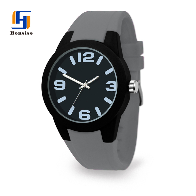 Outdoor Sports Youth Silicone Waterproof Pointer Fashion Color Watch Can Be Customized