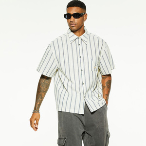 Custom DTG Printing Jumbo Graphic <b>Tshirt</b> Heavyweight Oversized Boxy Fit Tee Sun Faded Acid Washed T Shirt for Men - Product Image 2