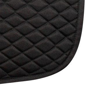BRAND ZONE1995 Tapis de selle classique personnalisé tout usage en coton satiné matelassé avec doublure en maille, durable et confortable pour l'équitation - Product Image 3