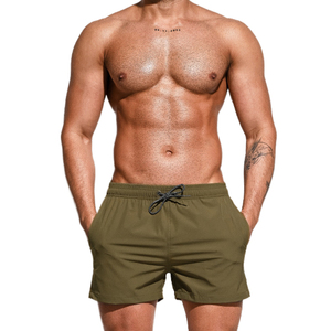 Treading and Daily use Summer <b>Men's</b> <b>Shorts</b> High Quality Casual Comfortable Polyester <b>Shorts</b> <b>Elastic</b> Waist <b>Shorts</b> for <b>Men</b> OEM - Product Image 1