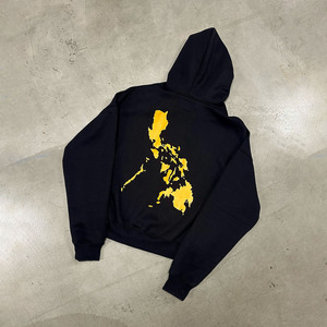 Sweat-shirt à capuche surdimensionné pour homme, 100% coton, streetwear, 360 GSM, en molleton, imprimé en sérigraphie - Product Image 5