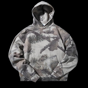 Custom Camo <b>Hoodie</b> Real Tree Streetwear Urban Fashion Men Women Unisex 100% Cotton Knitted Fleece Breathable Garment Dyed - Product Image 5