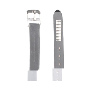 Estribos de cuero de caballo con productos de caballo Crystal Premium - Product Image 1