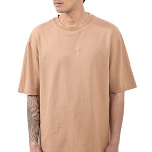 Camiseta extragrande de algodón pesado de lujo personalizada para hombre, 100% algodón, informal, cuadrado, diseño de cuello redondo, Camisetas extragrandes de lujo de alta calidad - Product Image 1