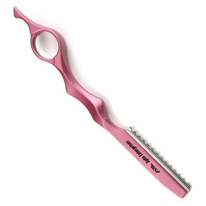Maquinilla de Afeitar Rosa para Cortar y Adelgazar el Cabello, Peine Profesional para Barbería, Maquinilla de Afeitar para Mujeres, Uso en Salón y en Casa - Product Image 5