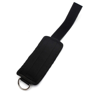Fitness Neoprene Padded <b>Ankle</b> Cuffs Unisex D-Ring Cable Machines Resistance Bands Gym Weight Lifting Leg Gym Logo Customization - Product Image 1