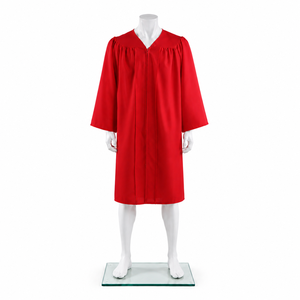 Conjunto de 4 Piezas de Túnica y Birrete Académico de Graduación de la Mejor Calidad al por Mayor 2024, Color y Talla Personalizados para Adultos, 100% Poliéster - Product Image 2