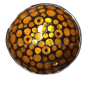 Best Quality Seashell Inside Coconut Shell Bowl, Coconut seashell bowl - Product Image 1