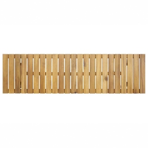 Banco de Exterior Moderno para Hotel Vandana Urban Frame BALI 110cm, Madera de Acacia Natural Color Miel, Resistente a la Intemperie, para Balcón - Product Image 3