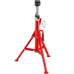 Soporte de tubo en V, altura ajustable de 28 a 52 pulgadas, plegable y portátil, capacidad de 2500 lb, abrazaderas para tubos de 1/2 a 12 pulgadas - Product Image 4