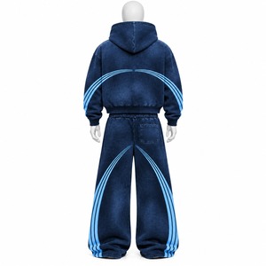 Wholesale Latest Design <b>Men</b>’s Tracksuit <b>Set</b> Streetwear Fashionable Tracksuit Best Price Customized Style <b>Men</b> Tracksuits - Product Image 6