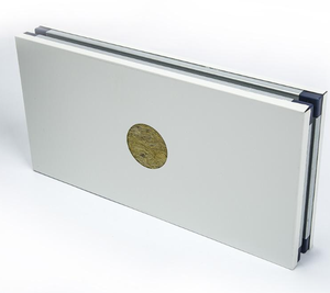 Panneau sandwich en polyuréthane ignifuge, panneau d'isolation rigide, revêtement mural et de toiture pour usage industriel et en laboratoire - Product Image 1