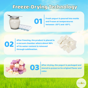 Sweet Taste Healthy Crisp Freeze-Dried Yogurt Block Sweet <b>Baby</b> Snack with FD Dried process for Frozen Dried <b>Food</b> - Product Image 2