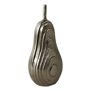 Sculpture de poire contemporaine, décoration artistique de table, forme irrégulière, design fait main pour le salon - Product Image 3