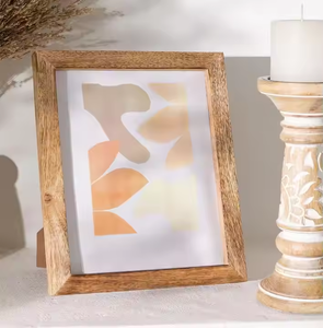 Marco de Fotos Vertical de Madera Natural Hecho a Mano, Ecológico, Resistente y Duradero, para Collage de Fotos, Fotos de Niños, Regalos - Product Image 1