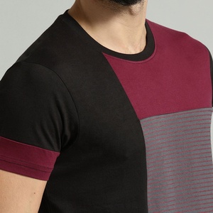 Wholesale Men's T-Shirts Custom Logo Cotton <b>Tshirt</b> with Soft Neck Breathable Microfiber Customized Printing 100% Cotton - Product Image 5