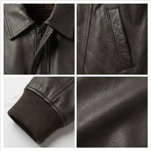 แจ็กเก็ตสตรีทแวร์หนังแท้ระบายอากาศได้ดีสำหรับฤดูหนาว - Product Image 4