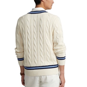 Suéter de Cricket Personalizado para Hombre con Logotipo Frontal, Manga Larga, Tejido Transpirable para Invierno - Product Image 3