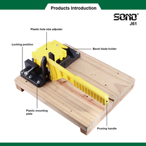 SONO J61 Quality Guaranteed <b>Bench</b> Grafting <b>Tool</b> Stainless Steel Blade Quick Cutting Table OEM Customizable DIY Durable V-shaped - Product Image 2