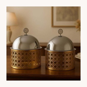 Chauffe-plat de luxe en métal pour buffet, élégant, nouvelle arrivée, personnalisable pour la restauration hôtelière, en gros - Product Image 2