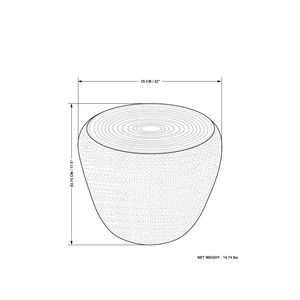 Antique <b>Gold</b> Preston Metal <b>Side</b> <b>Table</b> Elegant Living Room Furniture - Product Image 5