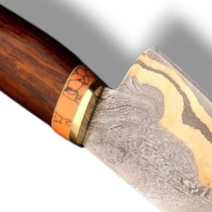 Cuchillos de Chef Hechos a Mano de Acero de Damasco con Mango de Madera, Hoja Afilada para Cocina Profesional, para Cortar Carne - Product Image 6