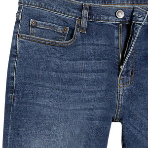 Custom Made Men's Casual Mid <b>Waist</b> Solid 100% Cotton Breathable Quick Dry Lightweight <b>Jeans</b> <b>Shorts</b> - Product Image 5