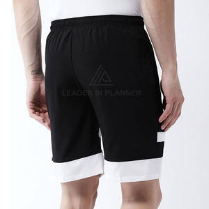 Shorts en coton pour homme, impression personnalisée du logo, taille adulte, fabrication pakistanaise. - Product Image 2