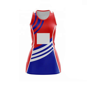 Robe de netball unisexe personnalisée, vêtements de sport haut de gamme, tissu 100% coton respirant, coupe confortable, antistatique, style jupe, OEM de haute qualité - Product Image 2