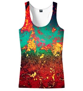 Camiseta informal de algodón para mujer, camiseta sin mangas, chaleco sostenible bordado con lentejuelas y apliques, cuello redondo, ropa de noche corta - Product Image 2