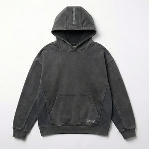 Sweat à capuche oversize Aura Recovery par MALUZA INDUSTRIES, en molleton 100% coton, épais, pour l'hiver, style urbain - Product Image 1